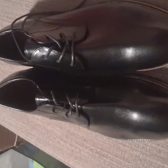 Tanner Classic Black Men’s Derby Dress Shoes – Size 46 EU / 12 US, With Bag - Picture 15 of 16